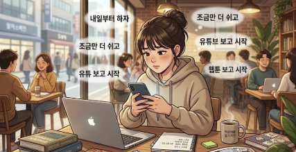 내일부터 진짜 해야지? 뇌의 달콤한 유혹, '미루기'의 신경학적 비밀