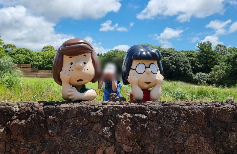 자연 속의 힐링 공간 '스누피 가든'