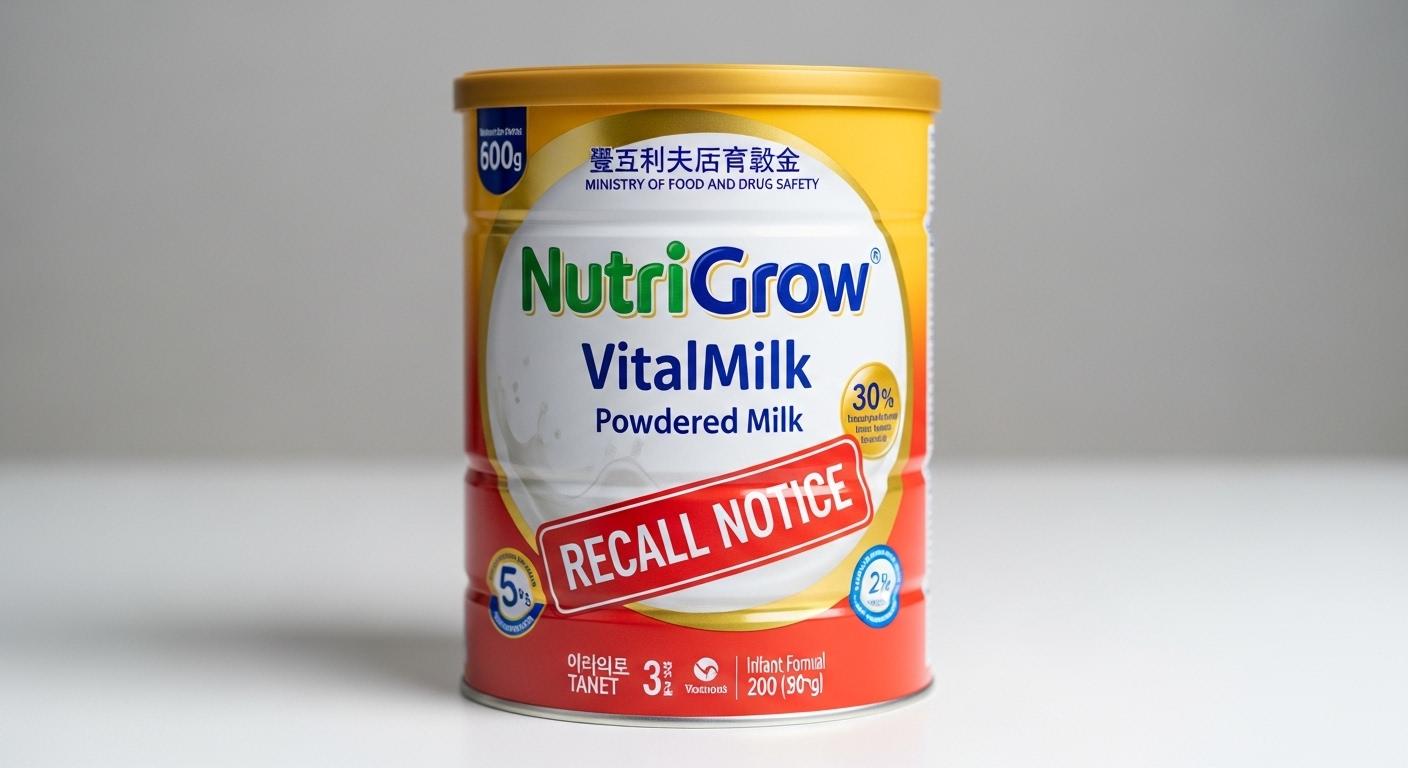 식약처 분유 리콜