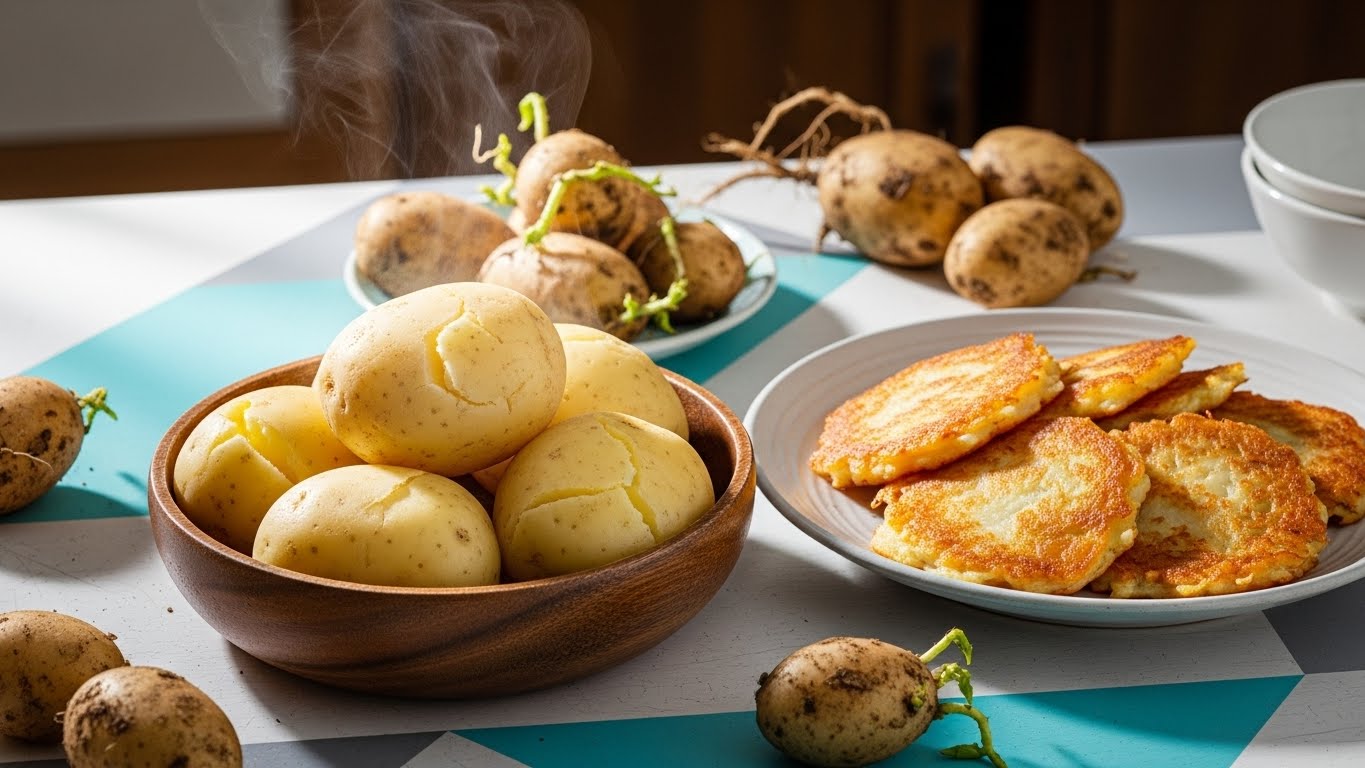"싹 난 감자 버리지 마세요" 주부들이 극찬한 감자 요리 황금 레시피