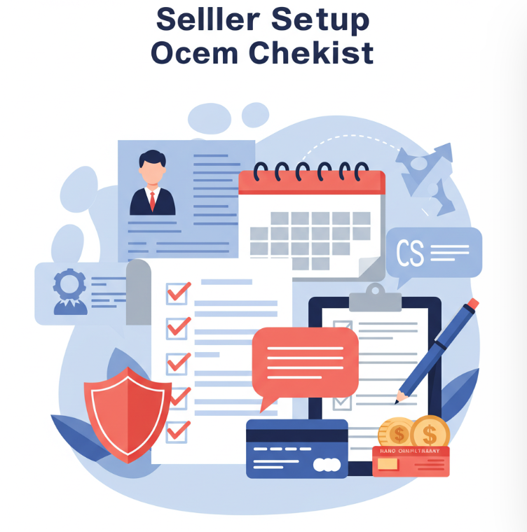 셀러세팅: 사업자·정책·세팅 체크리스트