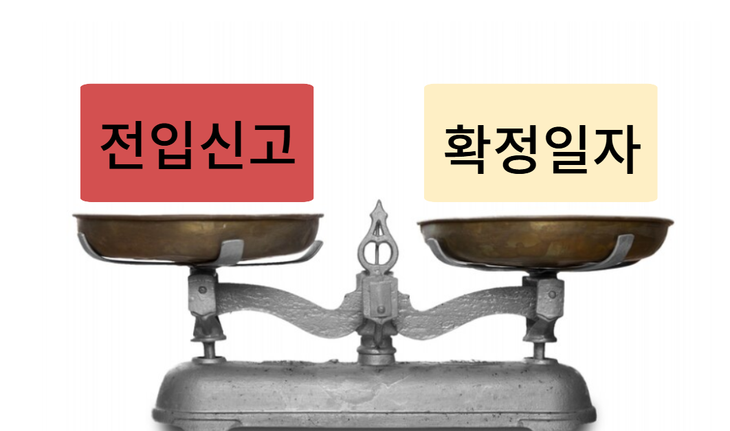 전입신고와 확정일자의 주요 차이