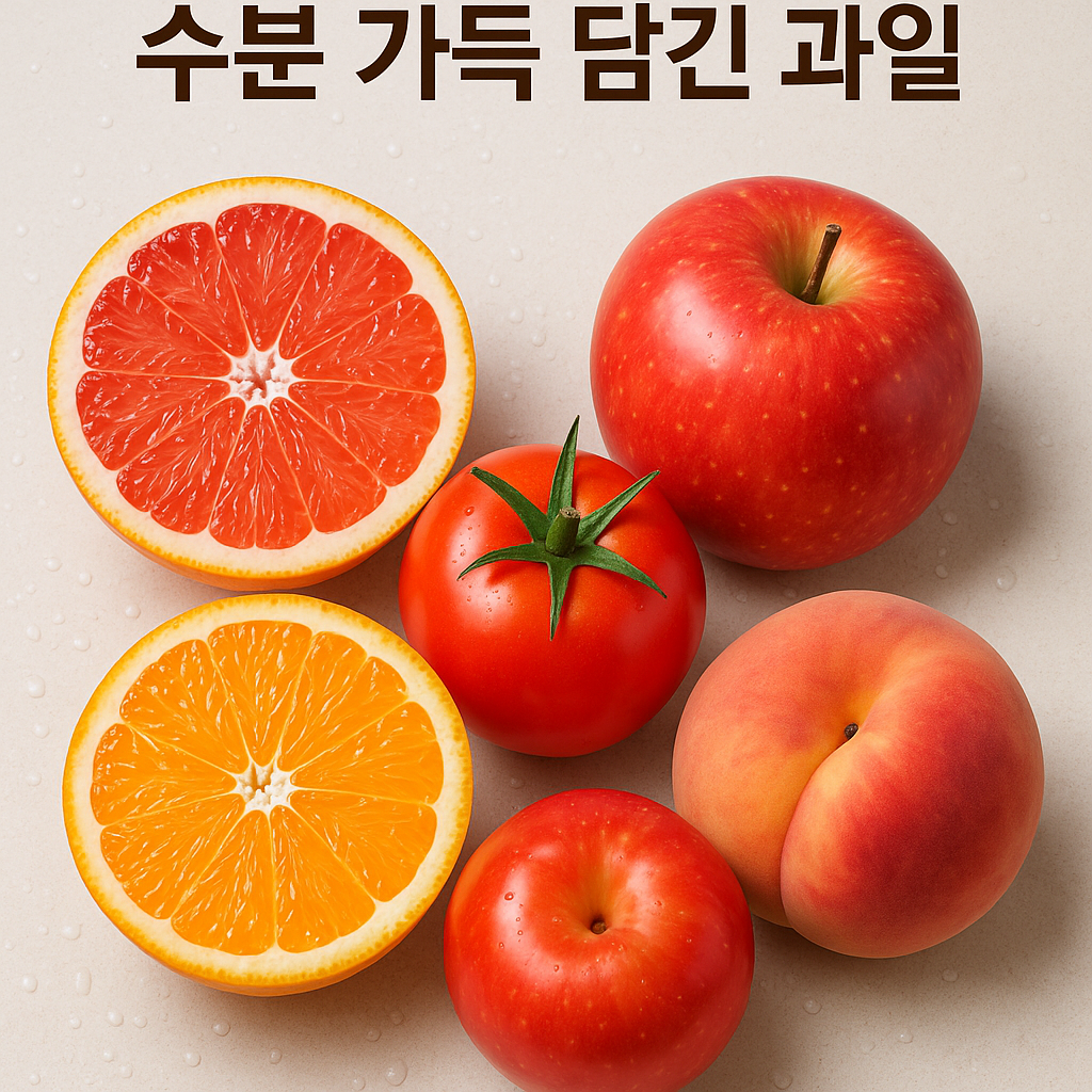 수분 가득 과일