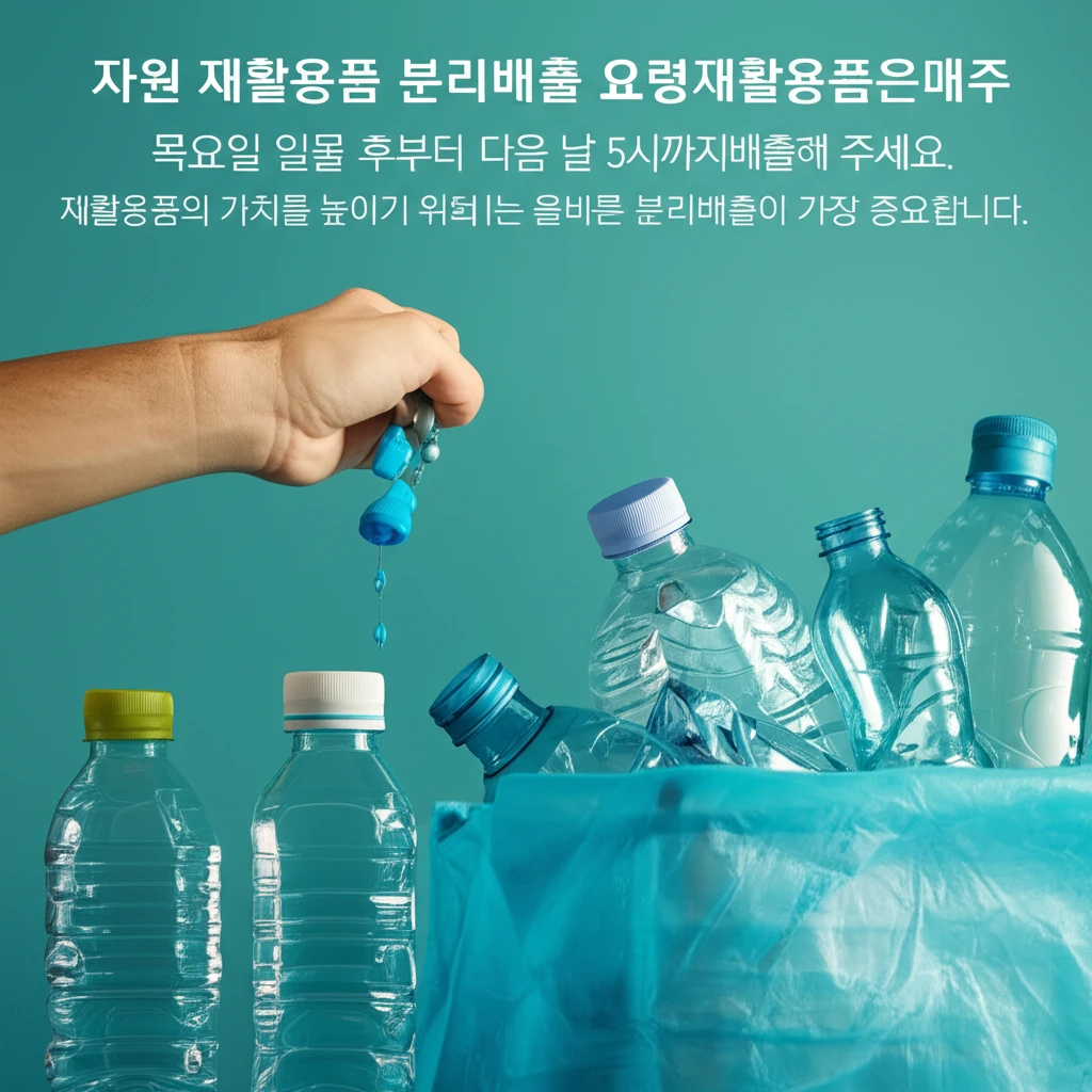 부암동 일반쓰레기 음식물쓰레기 버리는..