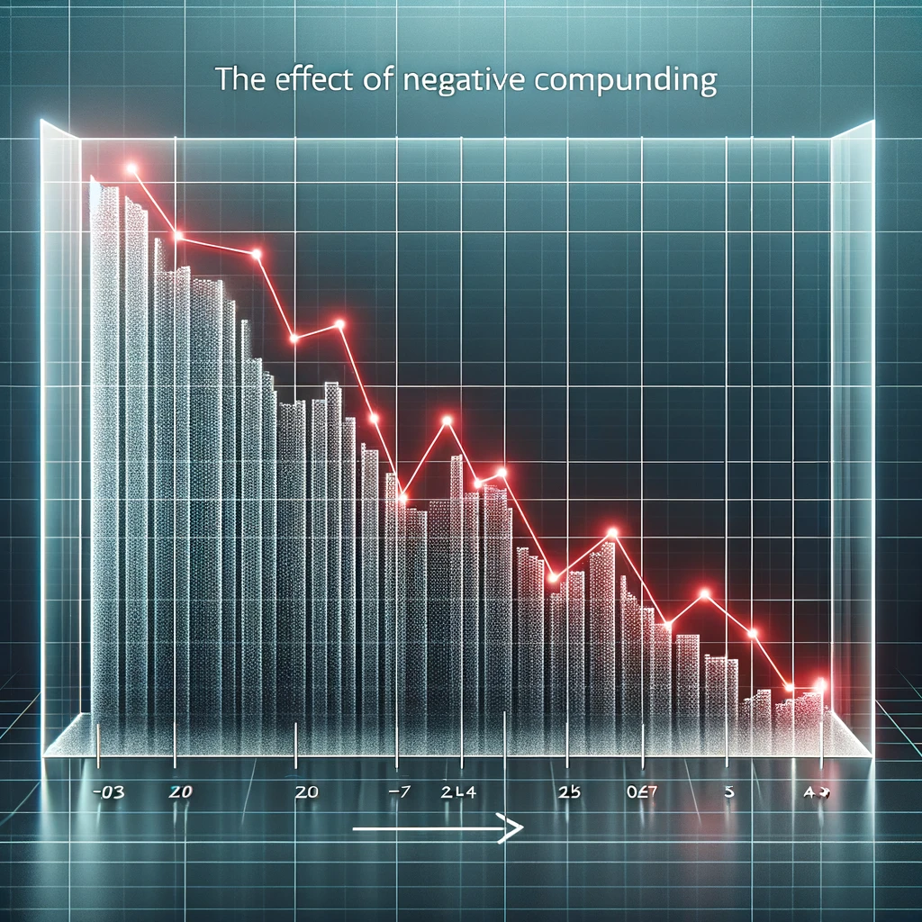 negative compounding
