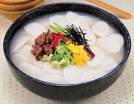 설날 가래떡과 떡국