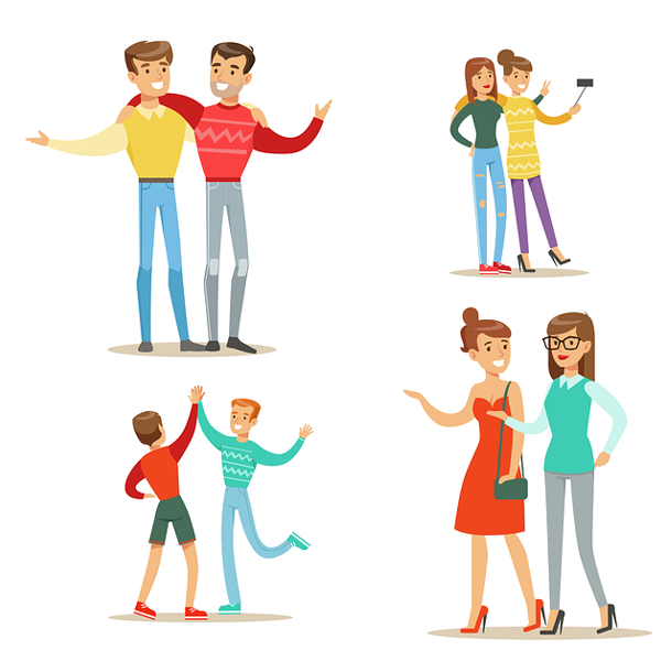 또래와의 원활한 의사소통