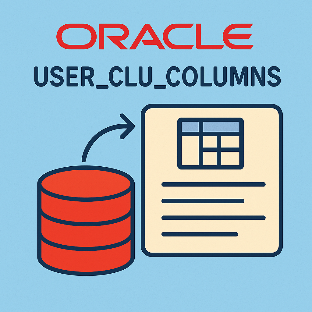 USER_CLU_COLUMNS 심층 분석과 실전 설계 전략