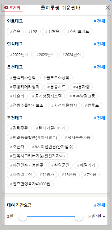 제주렌트카, 항공권 가격비교