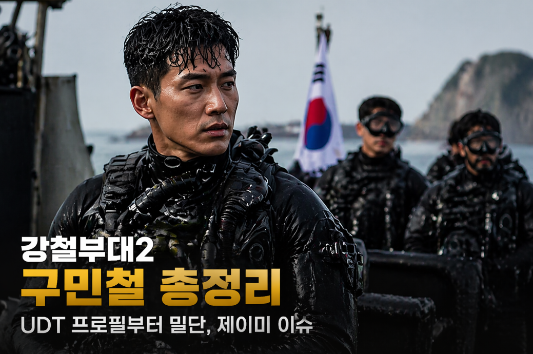 구민철 UDT 프로필부터 밀단 제이미와 결별 이슈까지, 이것만 알면 끝