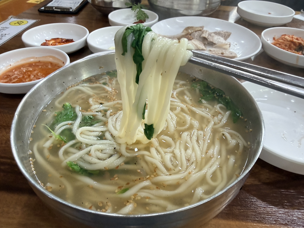 대선칼국수 본점 대표 메뉴