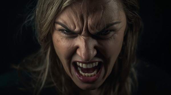 논리와 분석이 무시될 때 일어나는 분노에 관한 그림