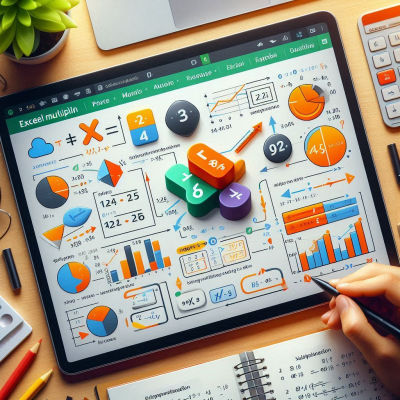 Excel 데이터 분석 화면에서 다양한 차트와 수식이 포함된 시각적 정보