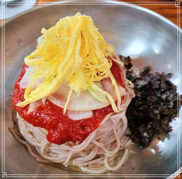 강원 홍천 맛집 시그니처 100% 메밀 간장막국수