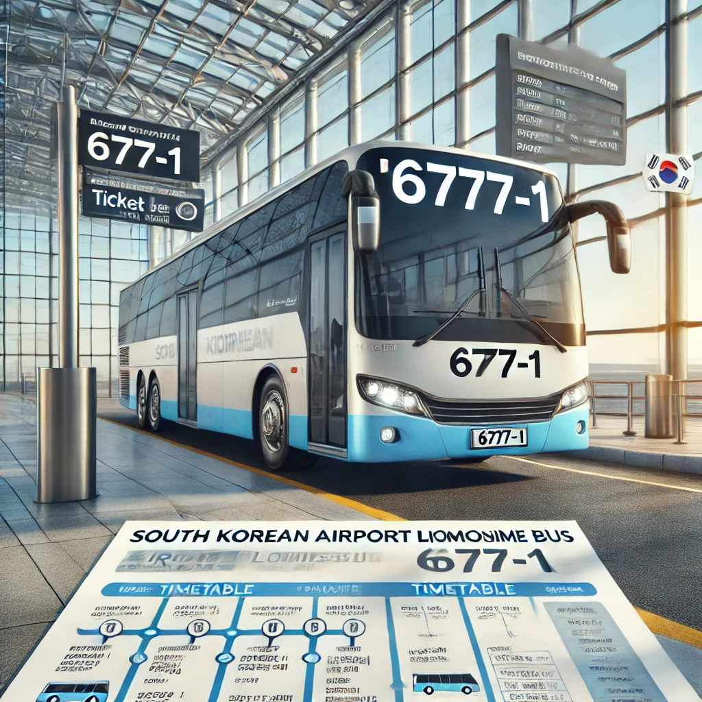 6777-1번 버스 시간표&amp;#44; 공항버스 6777-1 예매 2