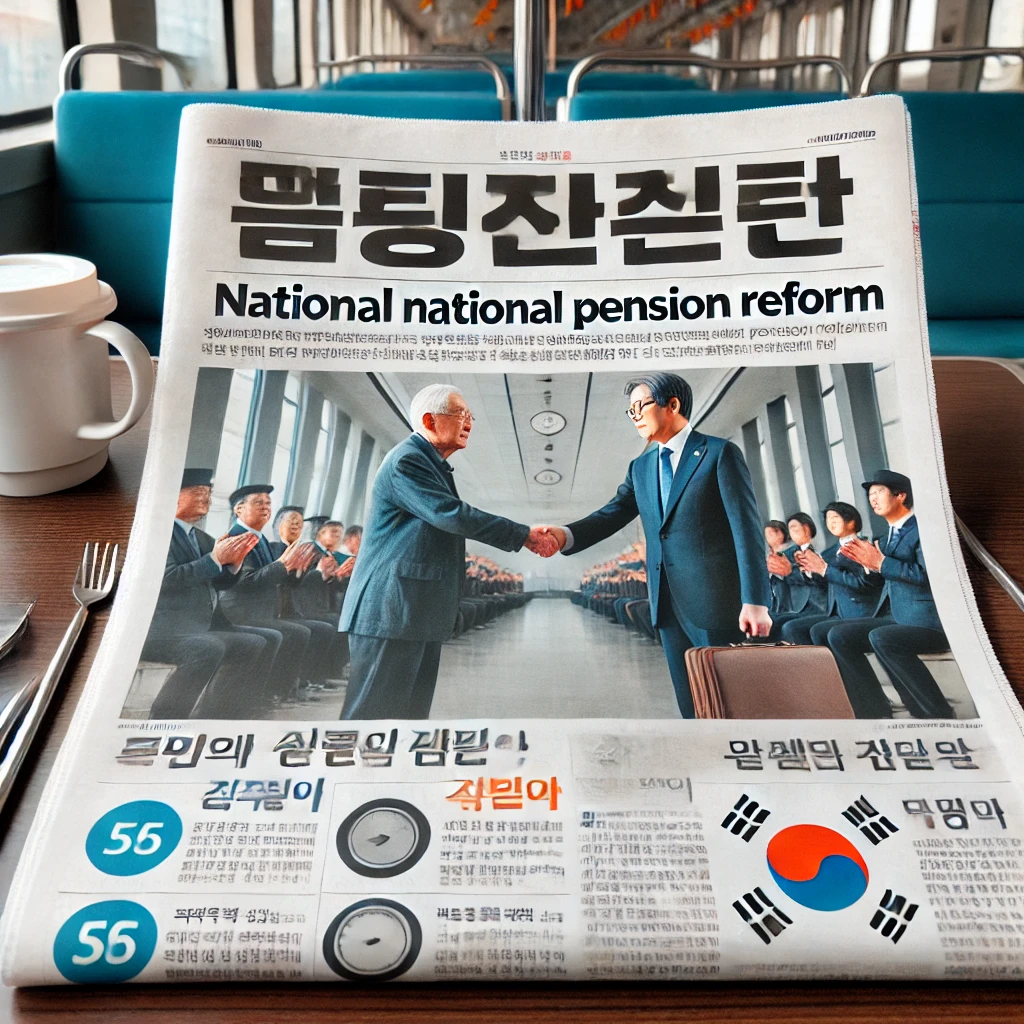 국민연금 모수개혁안 합의