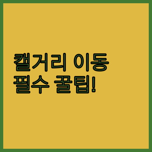 교통약자를 위한 캘거리 센터 스트리트..
