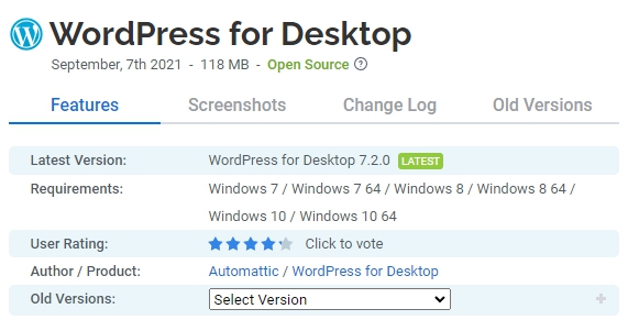 WordPress-for-Desktop