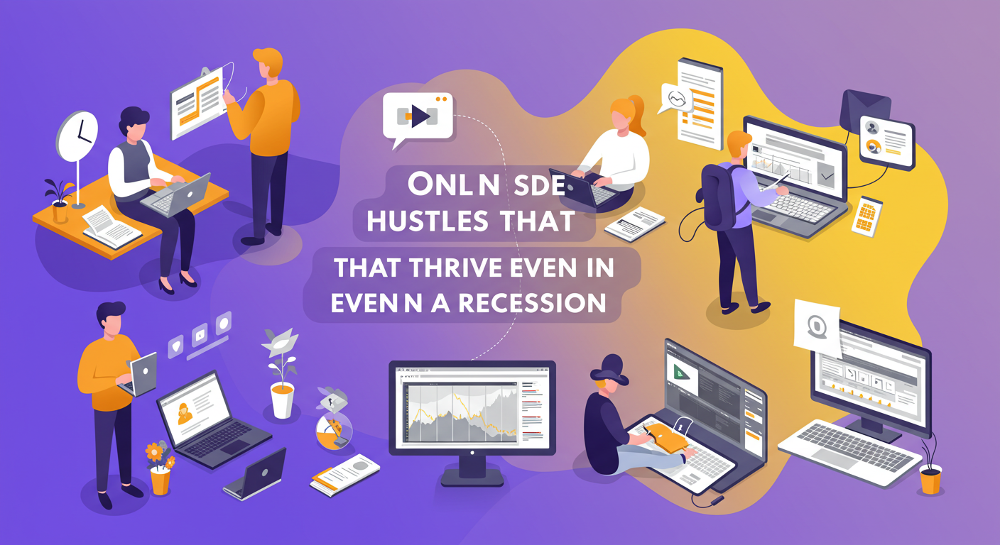 불황에도 꾸준한 수익 만드는 온라인 부업