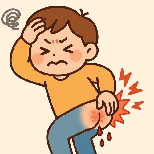 치질 출혈 원인 요약 이미지