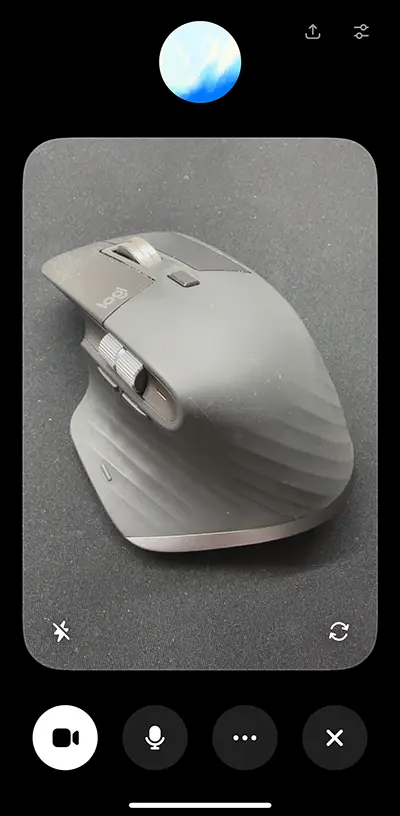 유료 플랜을 구동중인 경우 카메라 모드를 사용할 수 있다.