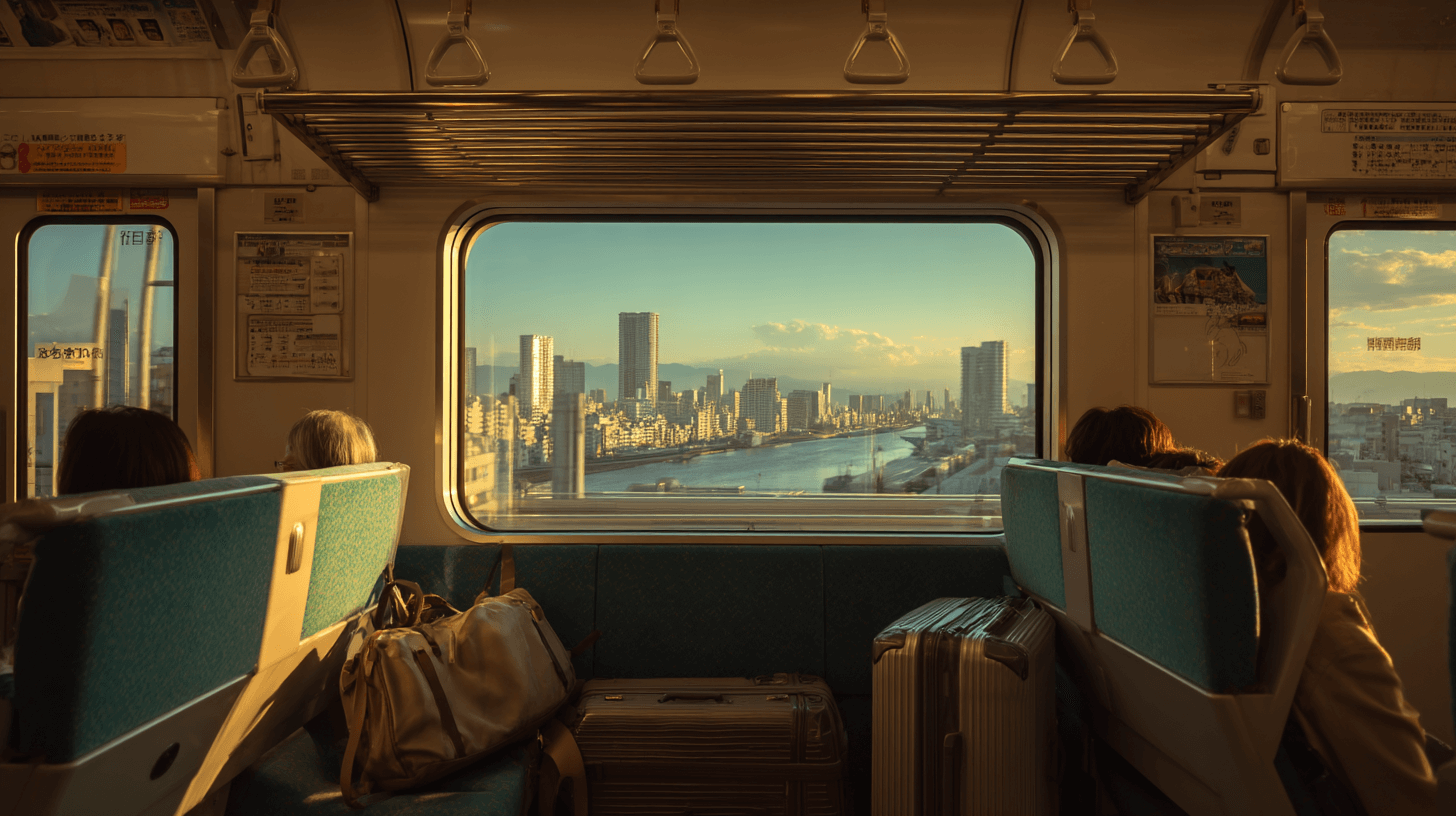 일본-지하철-내부-이미지