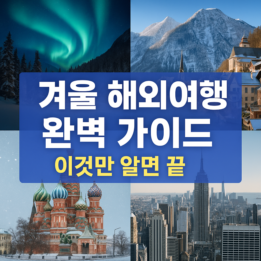 겨울 해외여행 베스트 7곳 확인하기