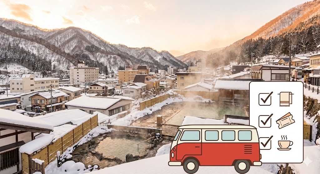 조잔케이(定山渓) 온천 당일치기 버스 완벽 가이드 2026|노천탕 준비물·예약·실수 0 루트