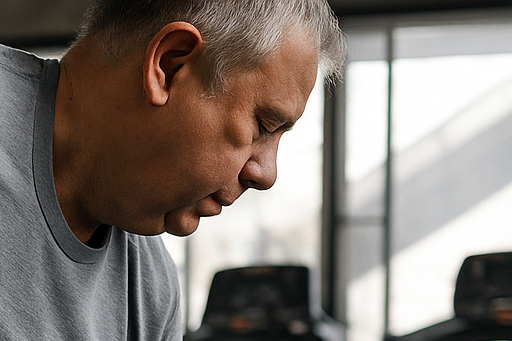 중년 남성 뱃살 빼는 운동