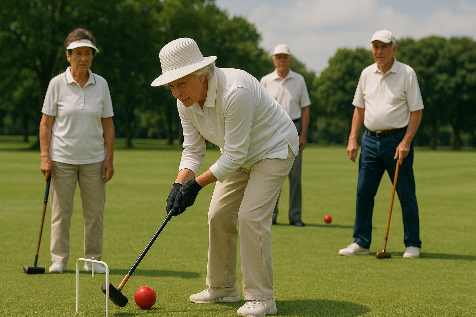 게이트볼 관련 사진