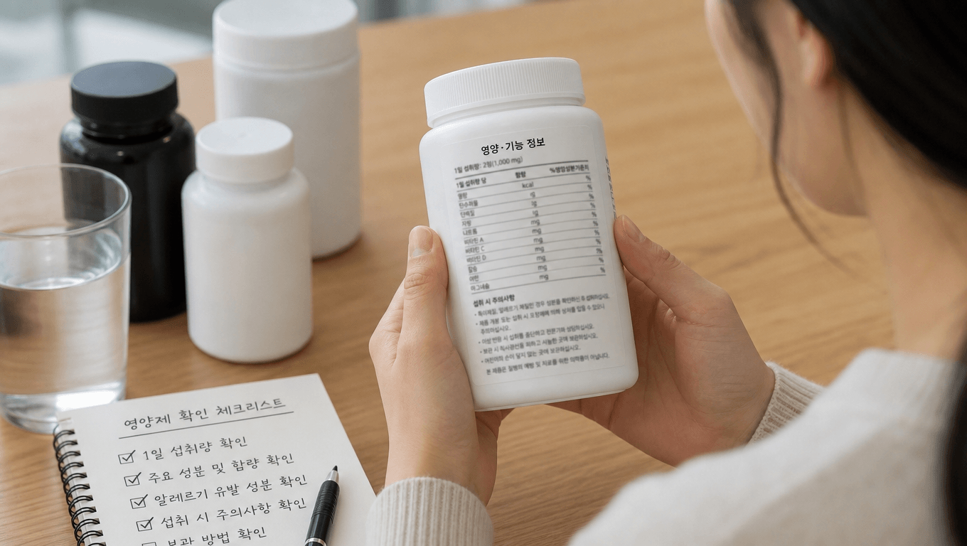 바나바잎추출물 성분표 체크