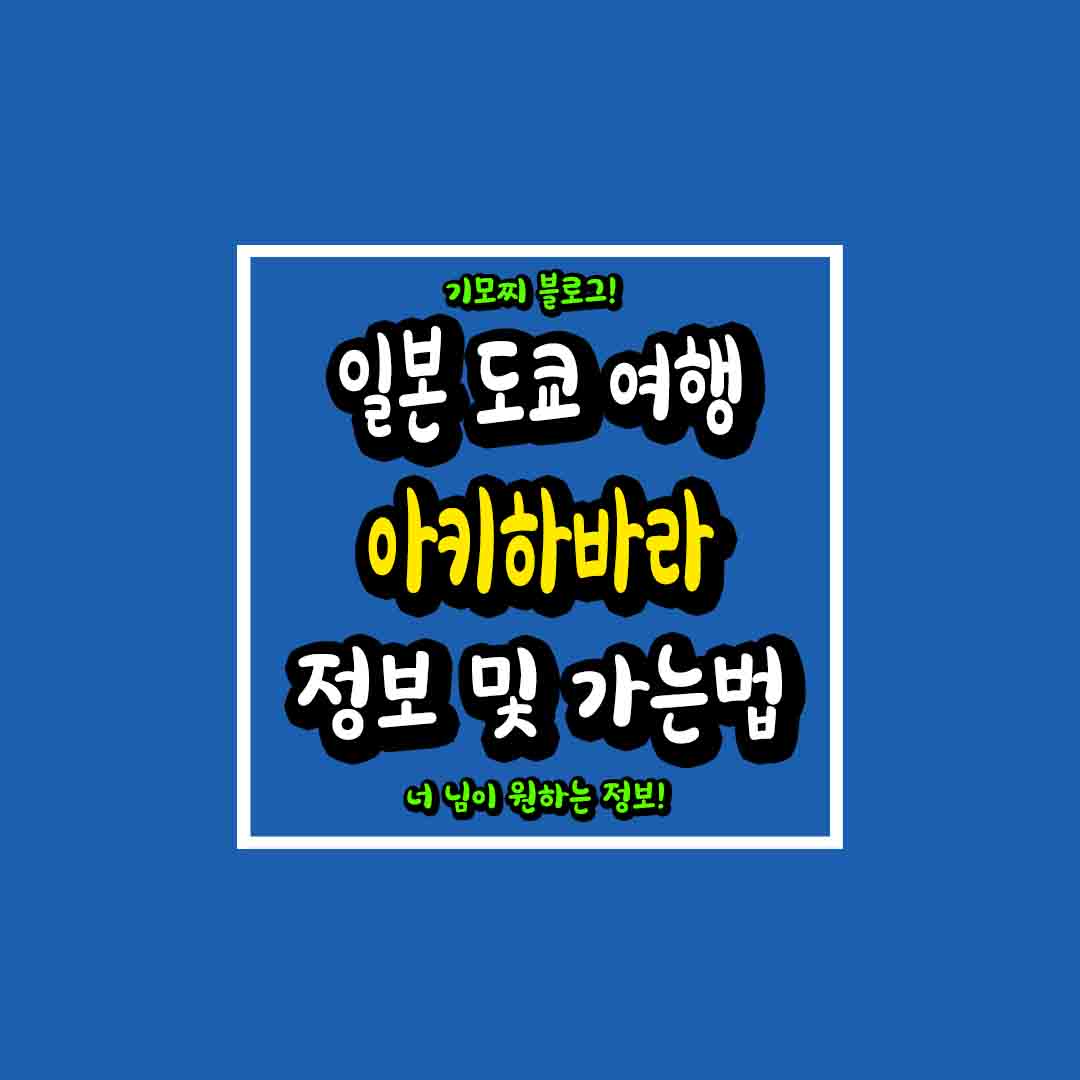 일본 도쿄 아키하바라 썸네일