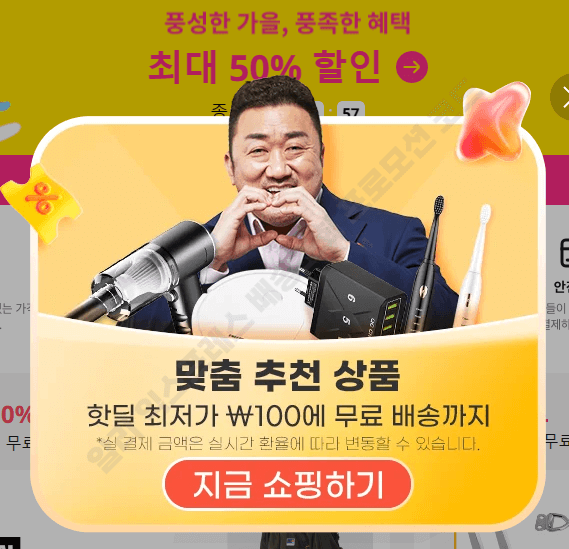 알리 익스프레스 배송조회 프로모션 코드