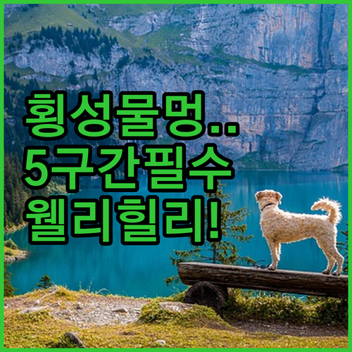 강원도 횡성호수길 5구간 물멍 코스 ..