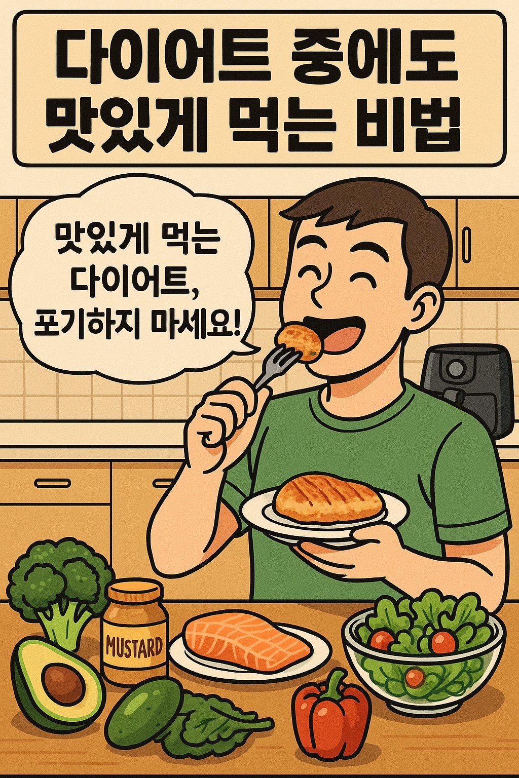 다이어트 중에도 맛있게 먹는 비범