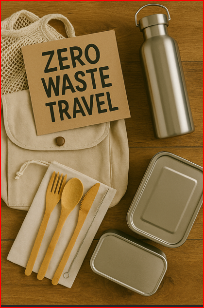 제로 웨이스트 여행 필수템 사진