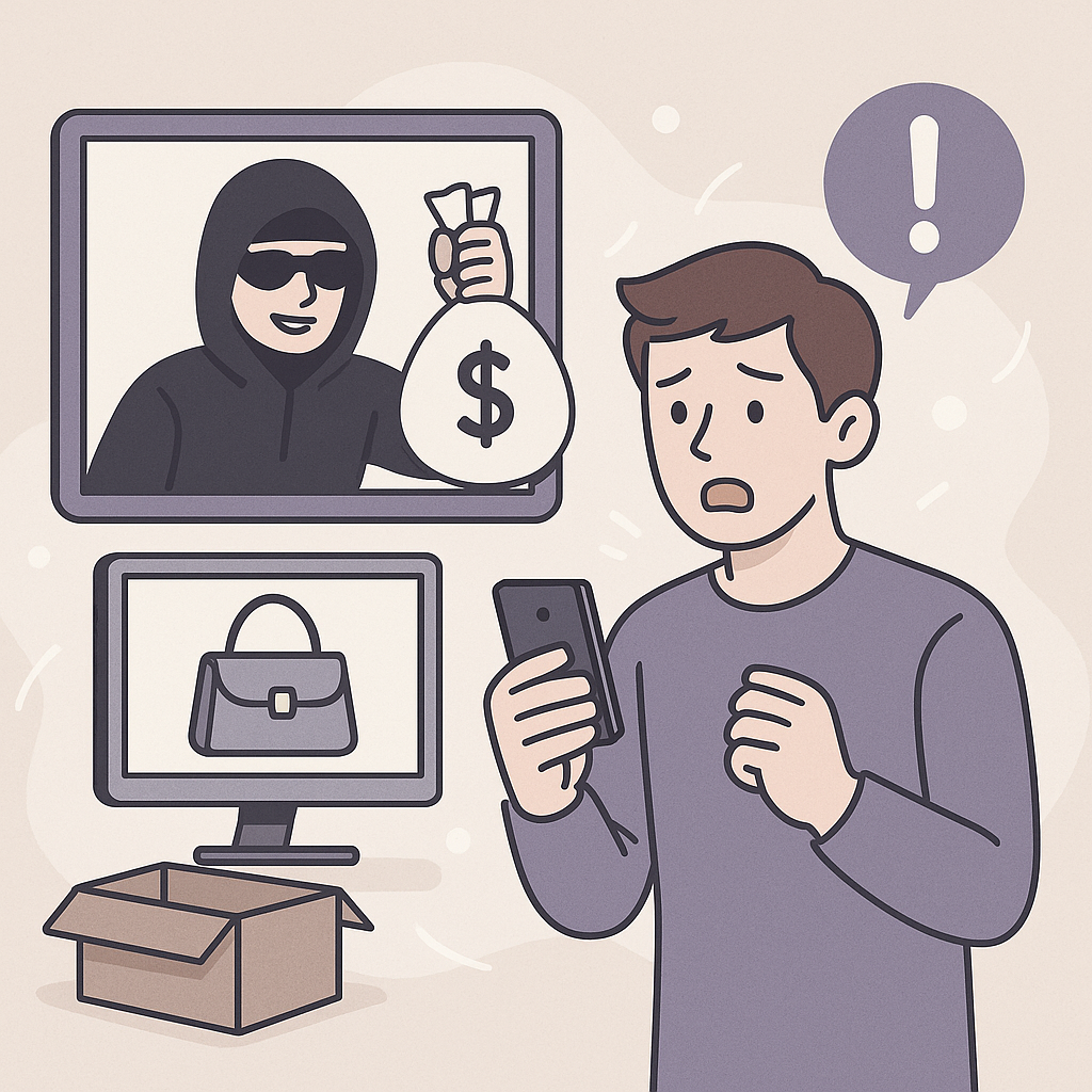 번개장터 안전거래 화면 예시