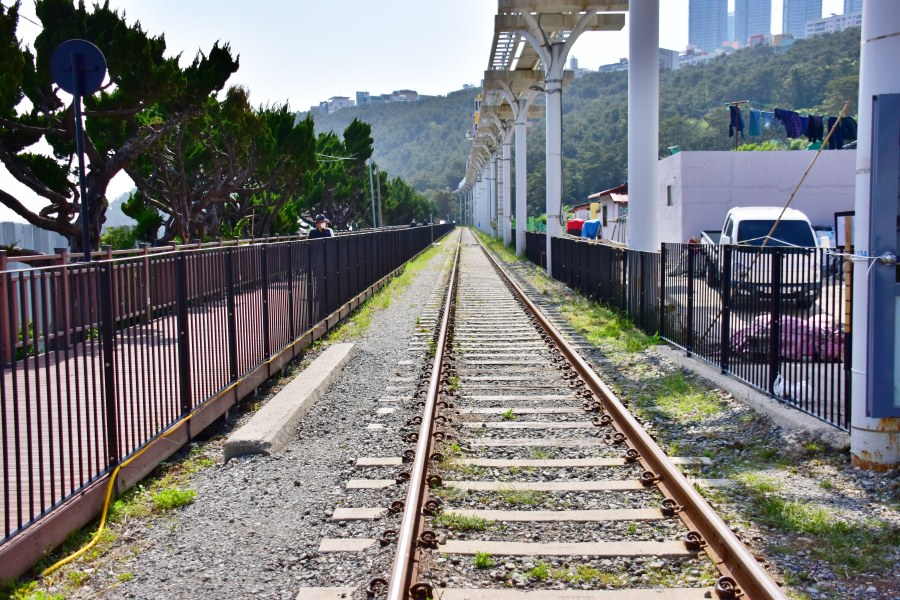 해운대 청사포 기찻길