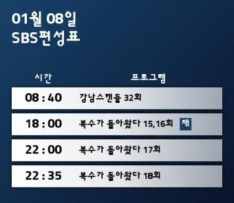백번의 추억 몇부작 회차정보에 대한 정리_23