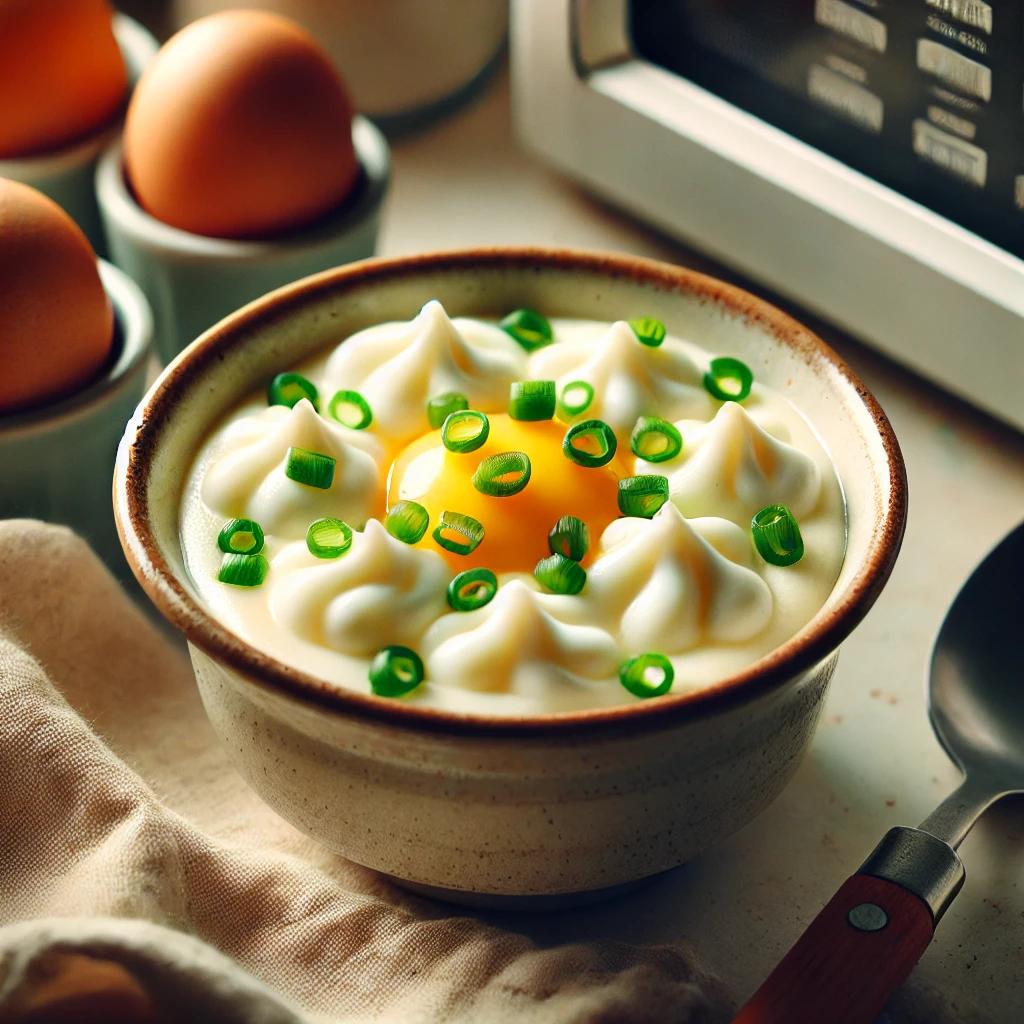 초간단 전자레인지 계란찜