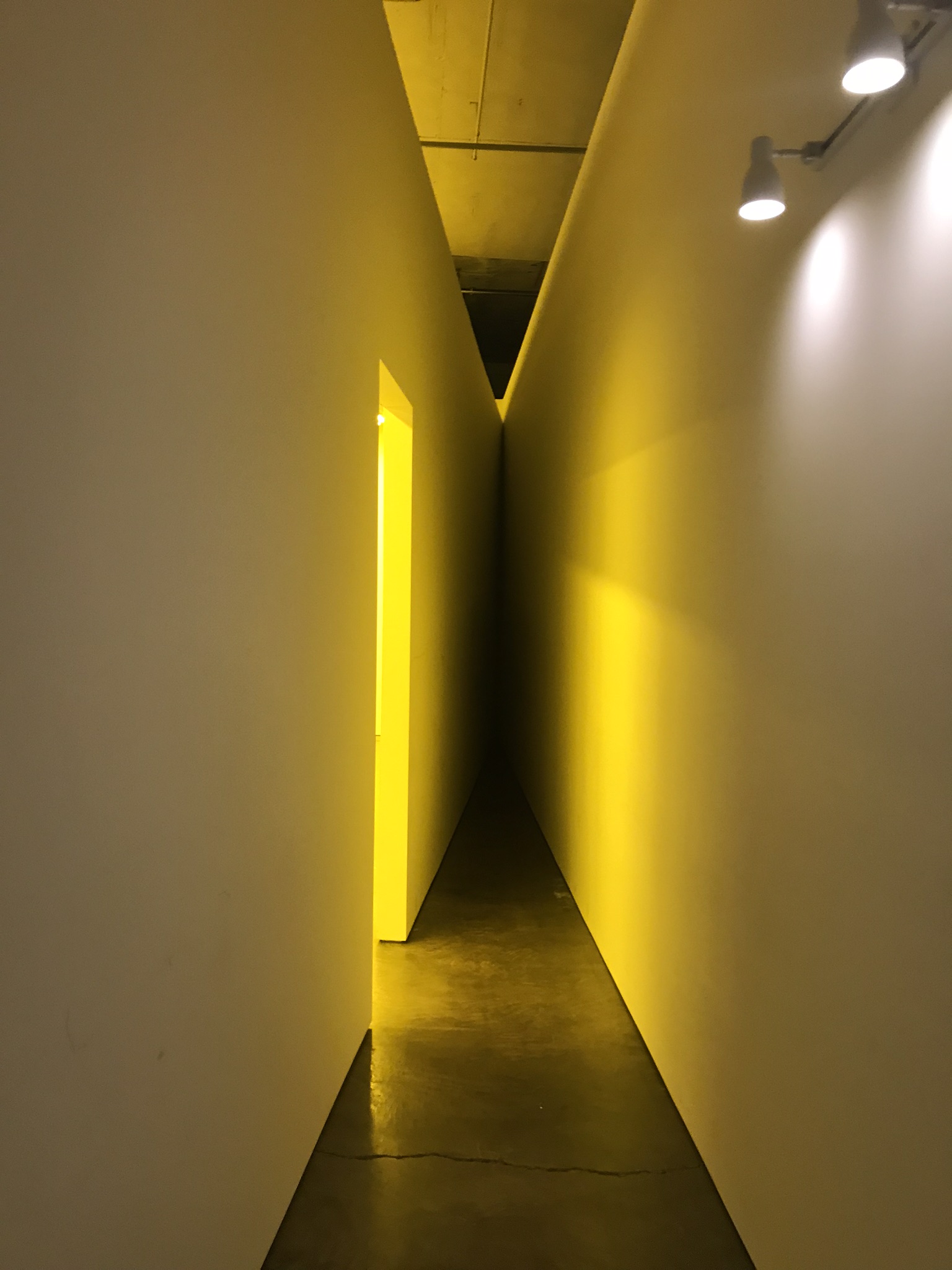 Bruce Nauman Yellow Room