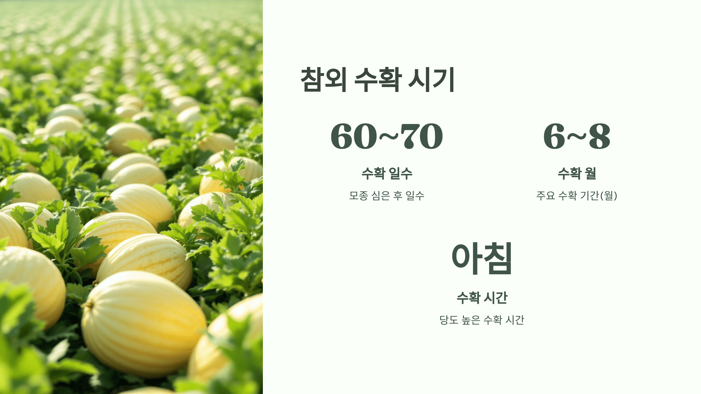 참외 사진입니다.