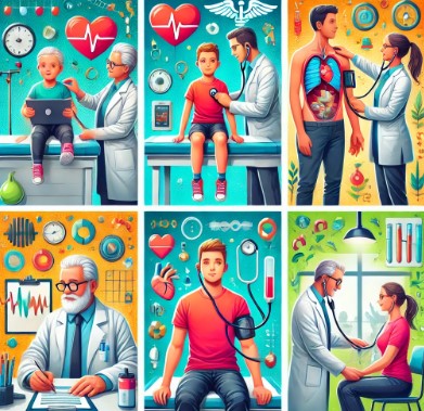 생애주기별 건강검진 관련 이미지