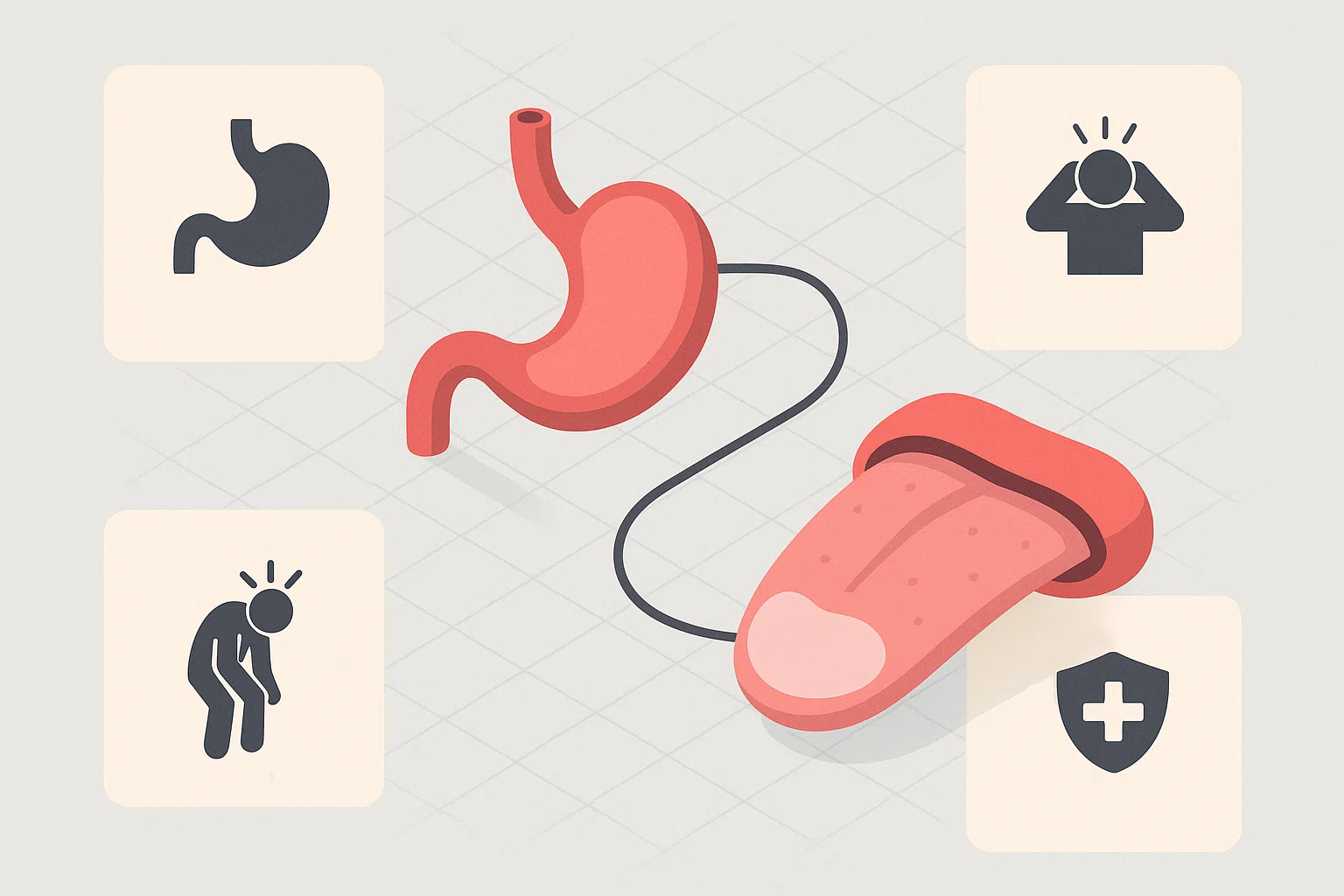 소화기 질환, 피로, 스트레스, 면역력 저하와 혀 백태의 관계