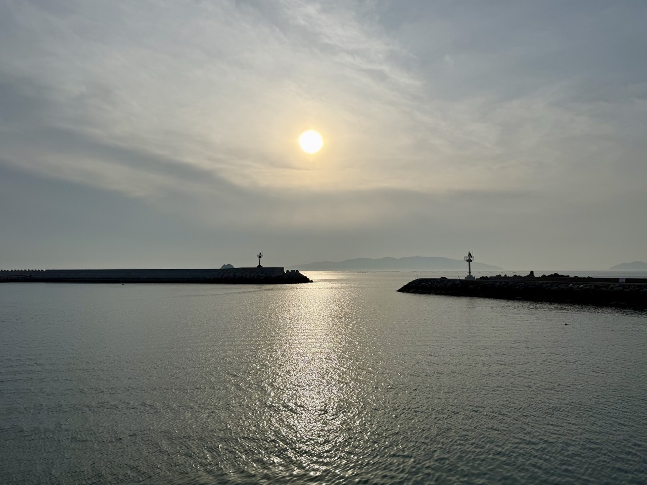 청산도노을풍경