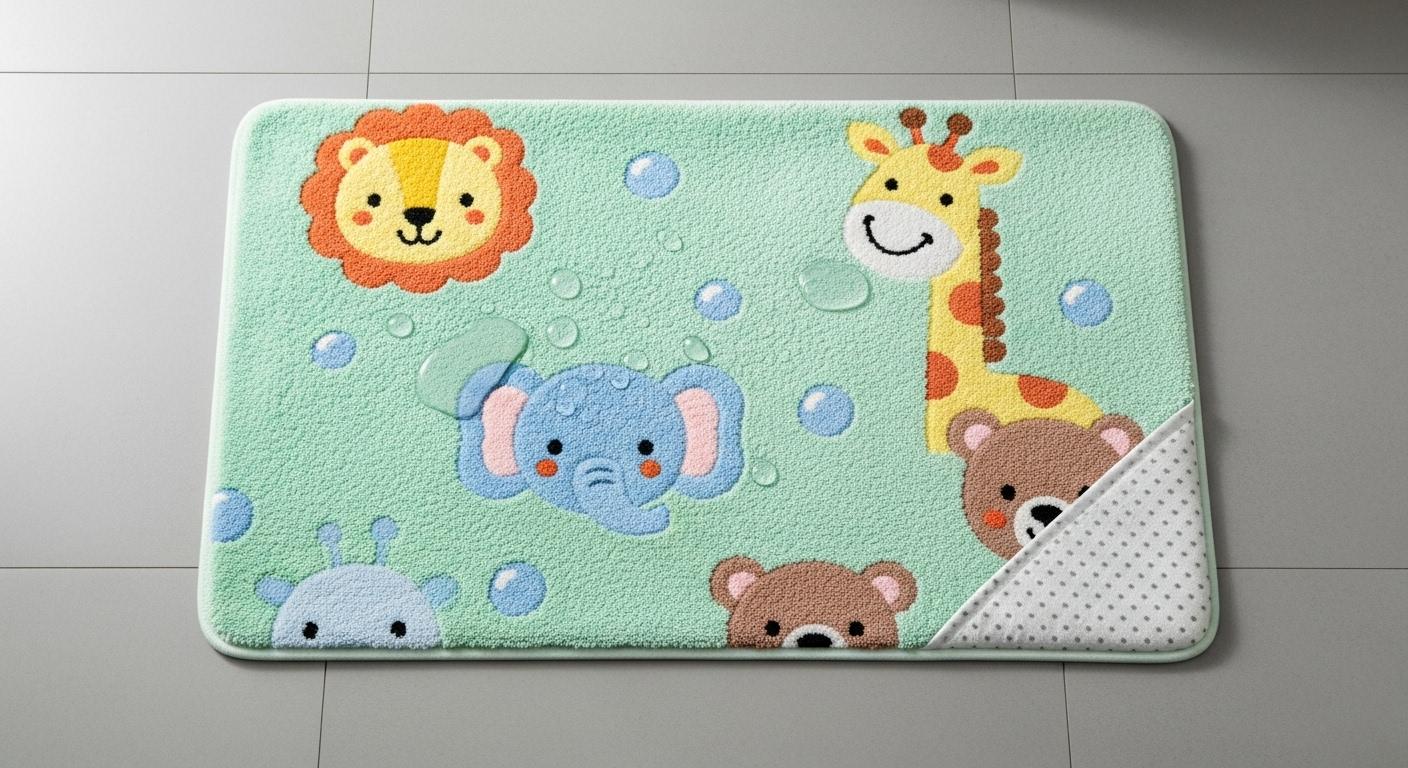 욕실 바닥 매트 아기