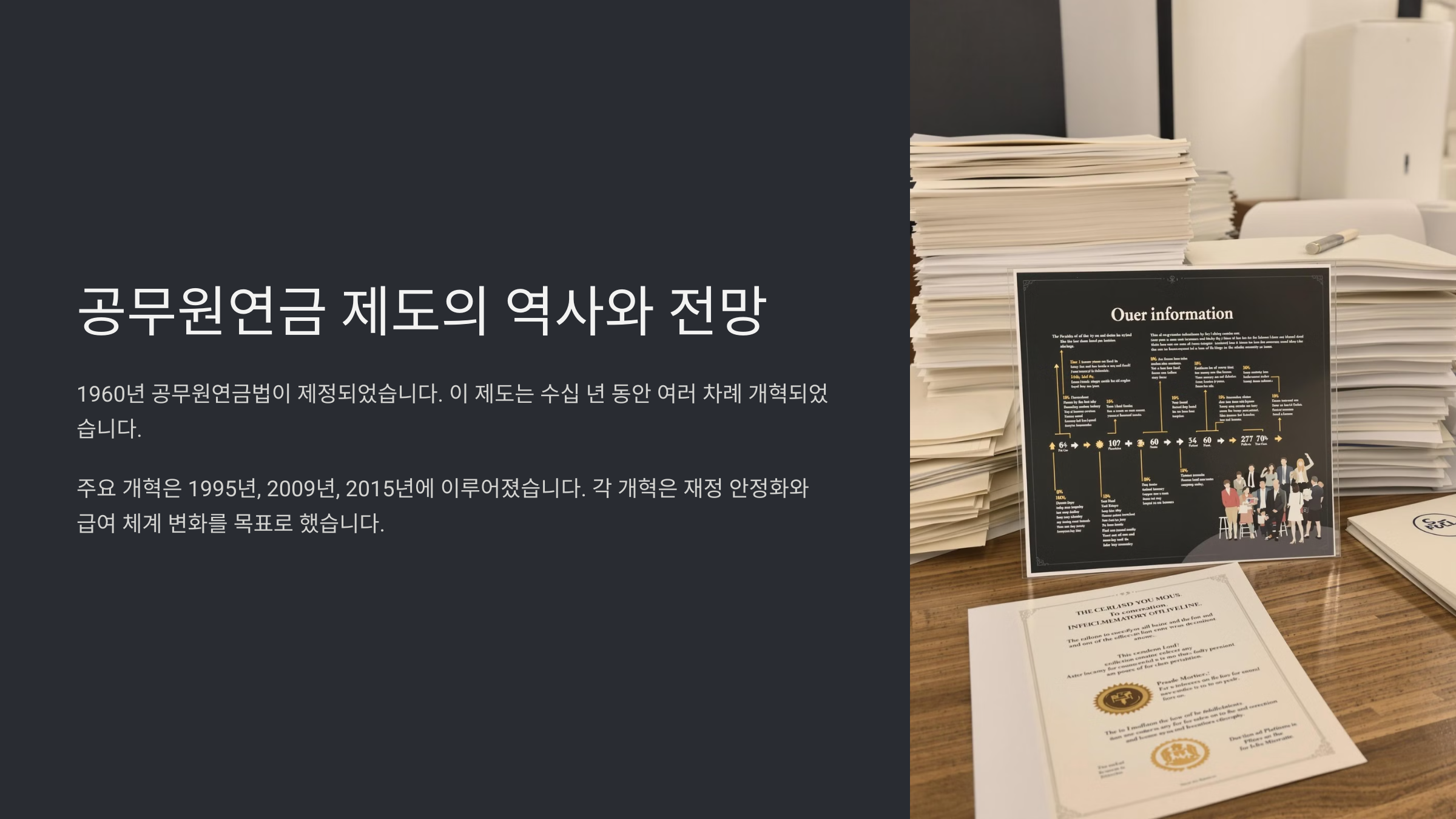 2025년 공무원연금 인상률과 변화 분석