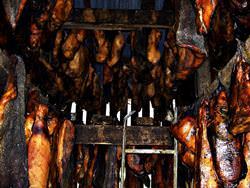 아이슬란드 Cafe Loki 레스토랑의 Hakarl Rotten Shark