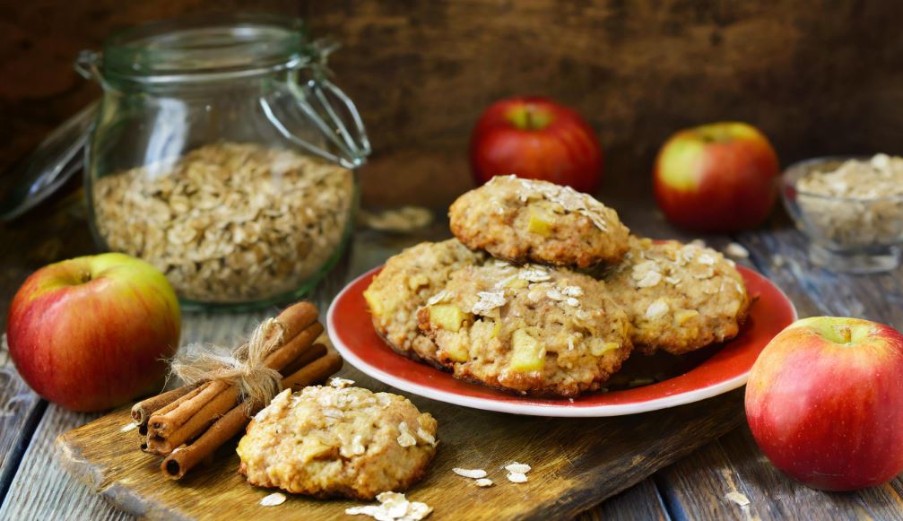 홈메이드 강아지간식 사과오트밀쿠키