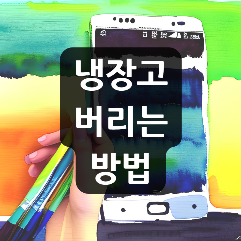 냉장고 버리는 방법